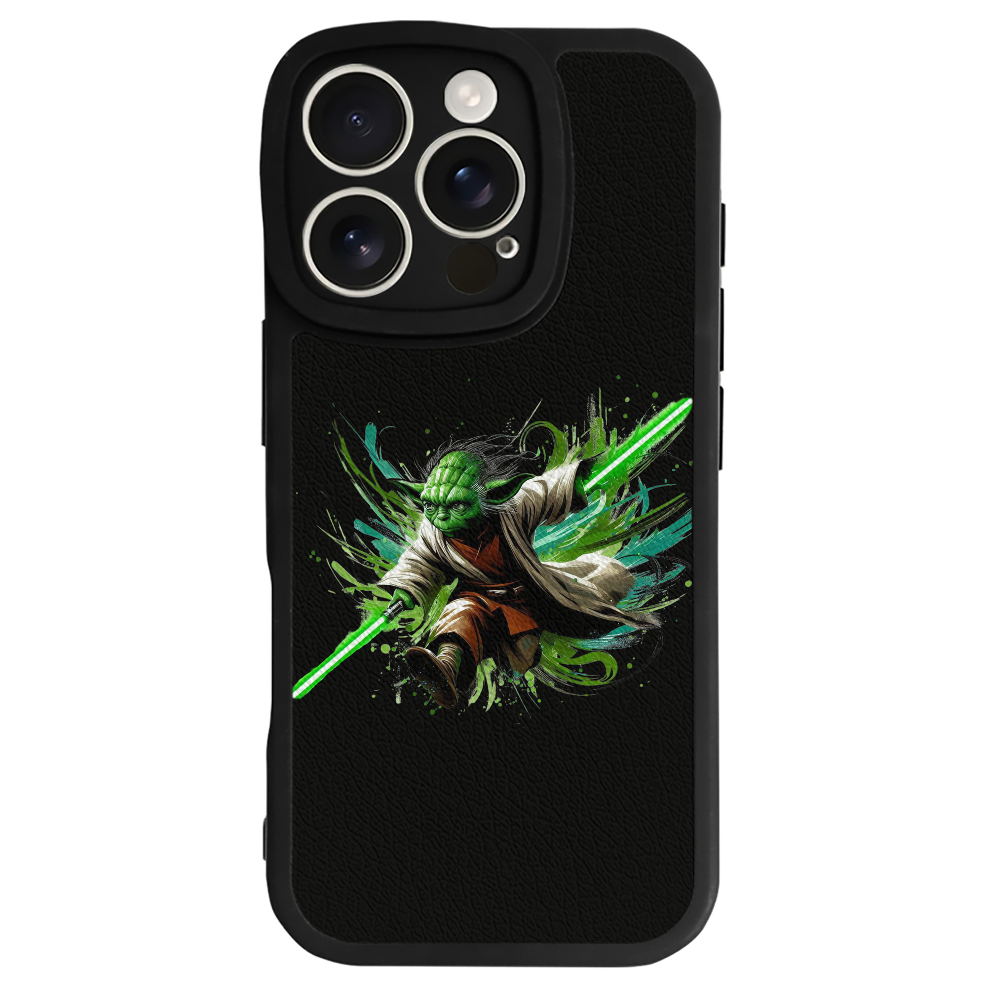（画像用） スター・ウォーズ Star Wars 【iPhone 16シリーズ対応】シリコンスマホケース（レザー調） 材質：シリコン